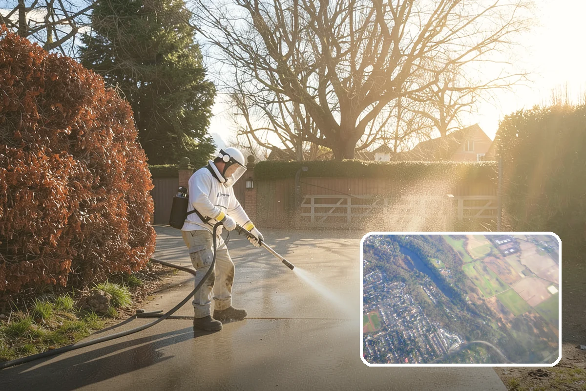 House Mildew Removal in Algona, King County, WA - Kills mildew at the source, not just the surface