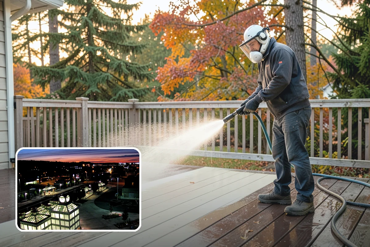 House Mildew Removal in Auburn, King County, WA - Kills mildew at the source, not just the surface