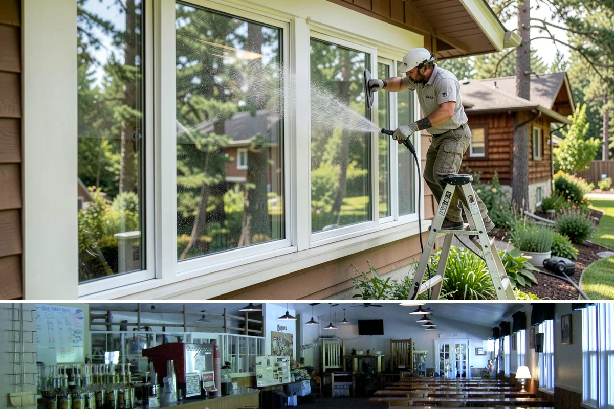 House Mildew Removal in Black Diamond, King County, WA - Treat during dry summer days so the solution can dwell and dry before renewed moisture feeds regrowth.