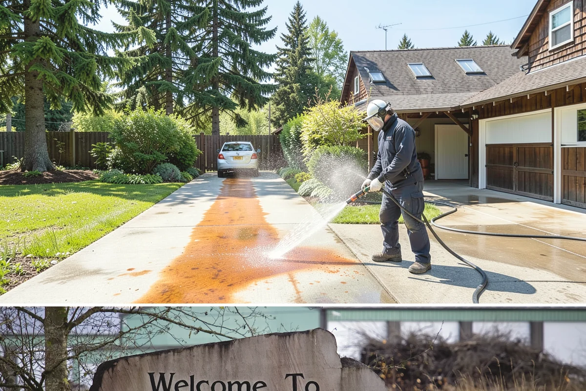 House Mildew Removal in Buckley, Pierce County, WA - Treat during dry summer days so the solution can dwell and dry before renewed moisture feeds regrowth.