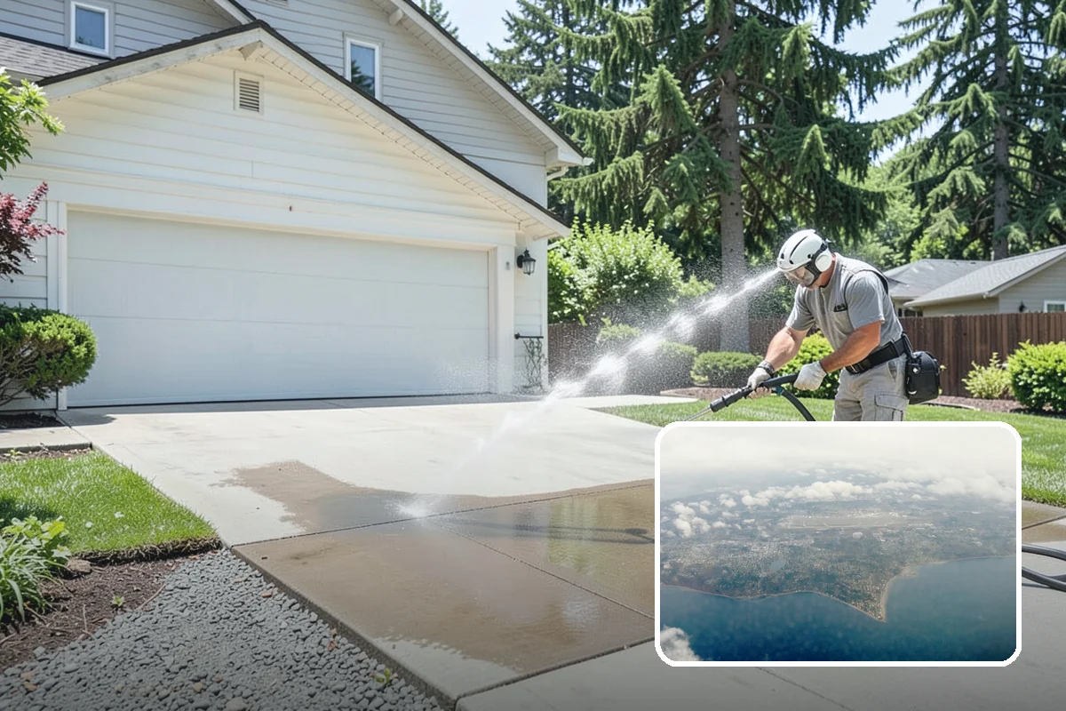 House Mildew Removal in Burien, King County, WA - Kills mildew at the source, not just the surface
