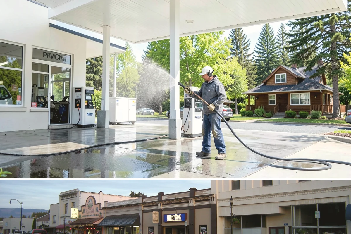 House Mildew Removal in Burlington, Skagit County, WA - Treat during dry summer days so the solution can dwell and dry before renewed moisture feeds regrowth.