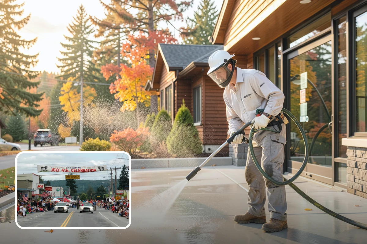 House Mildew Removal in Carnation, King County, WA - Kills mildew at the source, not just the surface