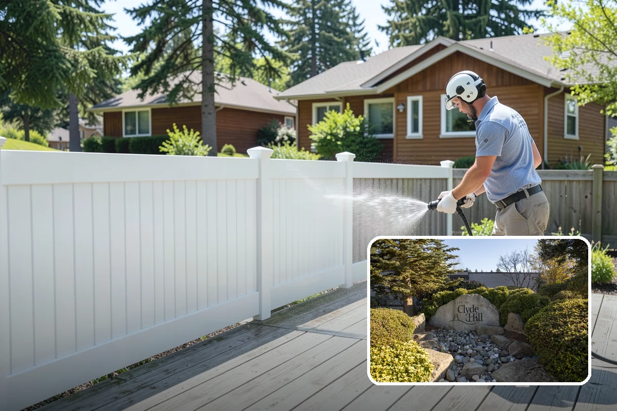 House Mildew Removal in Clyde Hill, King County, WA - Kills mildew at the source, not just the surface