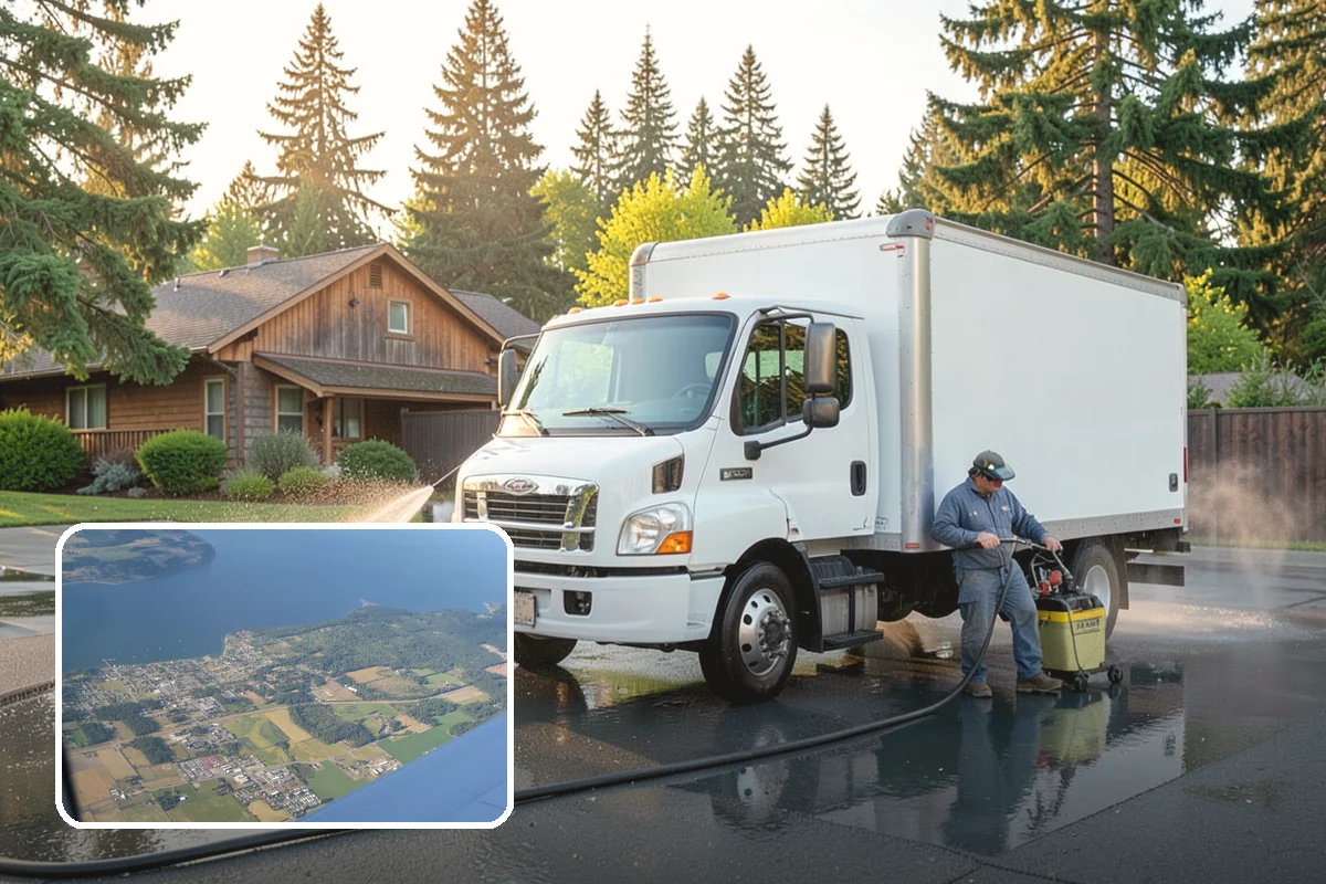 House Mildew Removal in Coupeville, Island County, WA - Kills mildew at the source, not just the surface