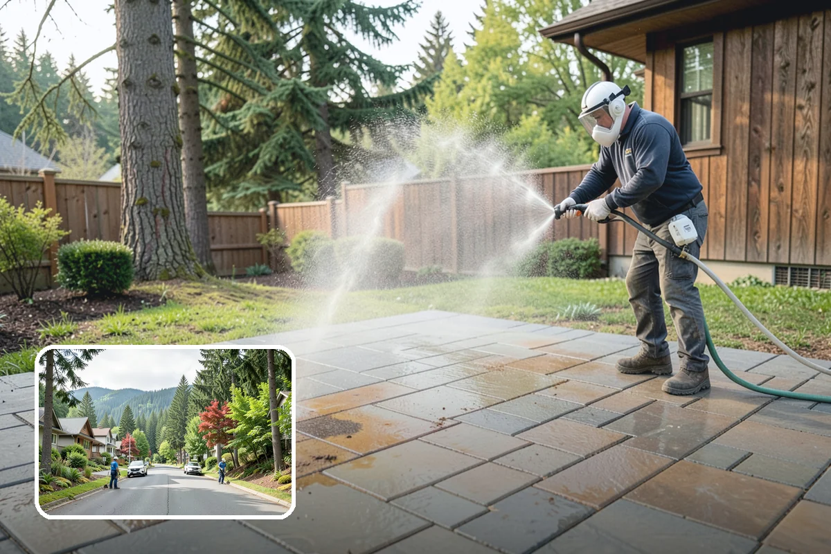 House Mildew Removal in Darrington, Snohomish County, WA - Kills mildew at the source, not just the surface