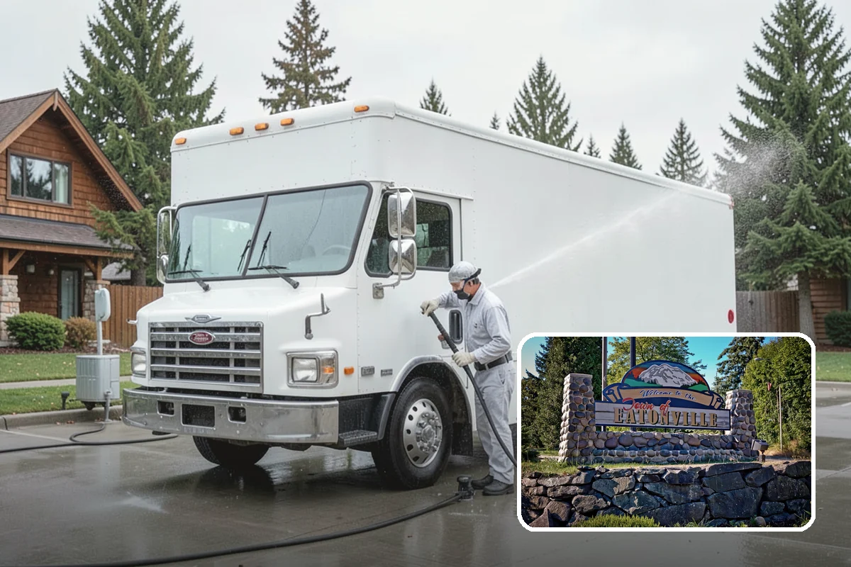 House Mildew Removal in Eatonville, Pierce County, WA - Kills mildew at the source, not just the surface