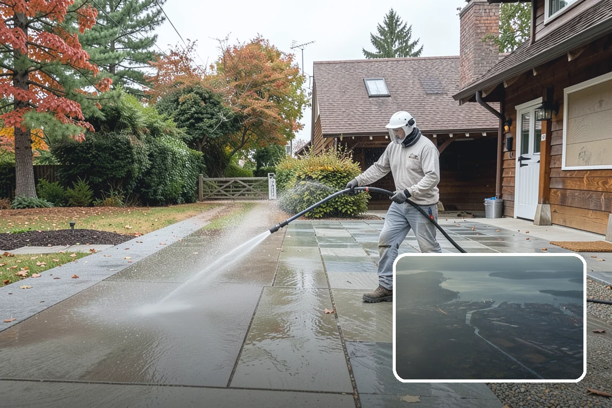 House Mildew Removal in Fife, Pierce County, WA - Kills mildew at the source, not just the surface