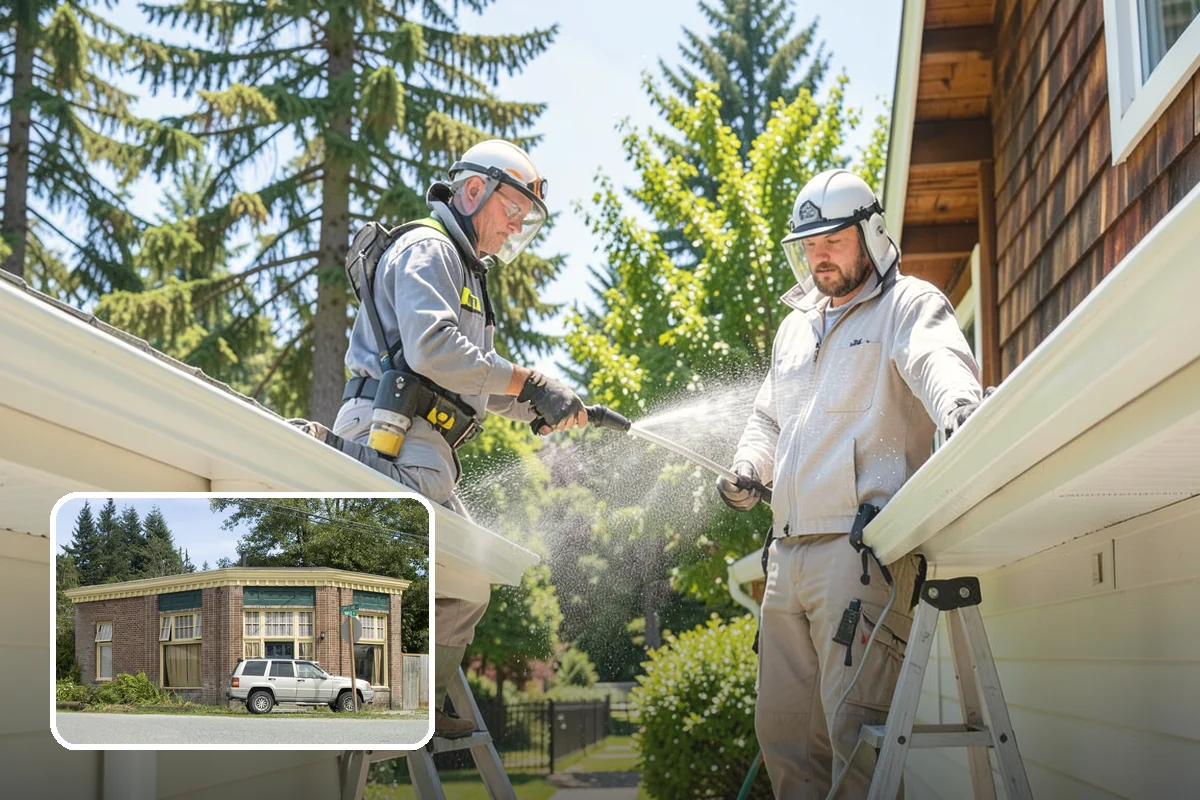 House Mildew Removal in Hamilton, Skagit County, WA - Kills mildew at the source, not just the surface