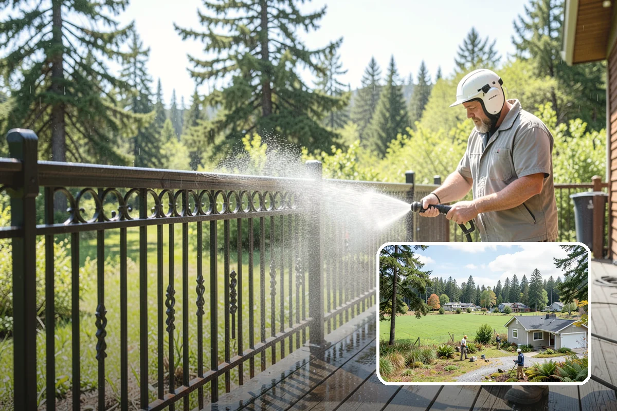 House Mildew Removal in Lyman, Skagit County, WA - Kills mildew at the source, not just the surface