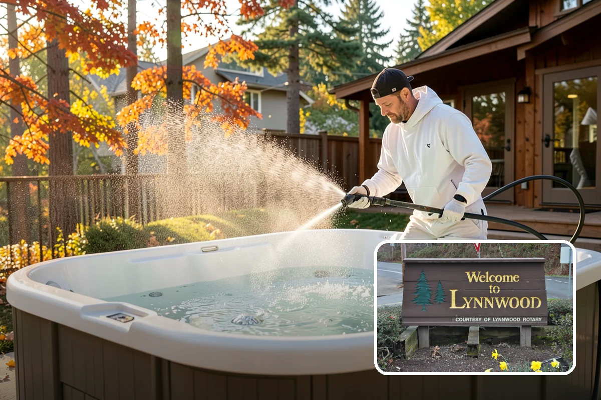 House Mildew Removal in Lynnwood, Snohomish County, WA - Kills mildew at the source, not just the surface