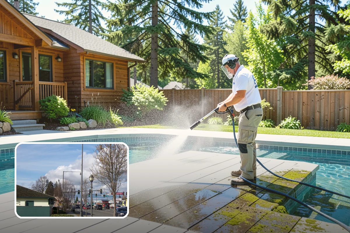 House Mildew Removal in Marysville, Snohomish County, WA - Kills mildew at the source, not just the surface