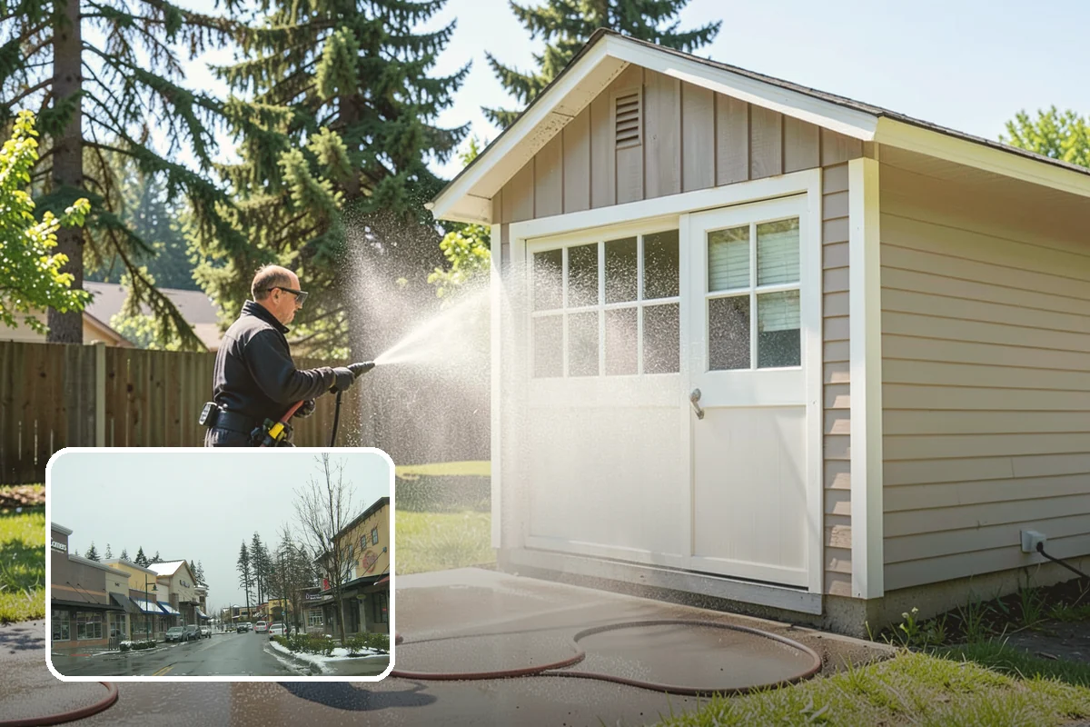 House Mildew Removal in Mill Creek, Snohomish County, WA - Kills mildew at the source, not just the surface