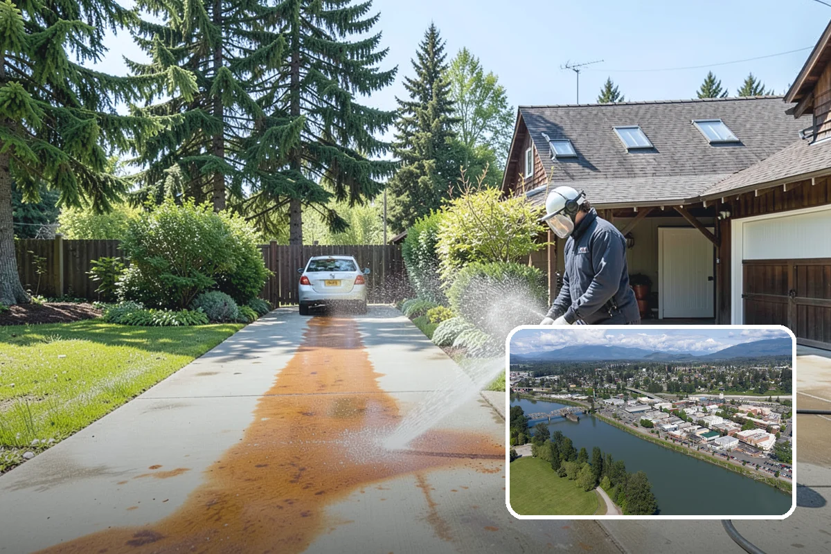 House Mildew Removal in Mount Vernon, Skagit County, WA - Kills mildew at the source, not just the surface