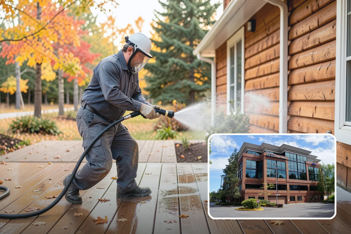 House Mildew Removal in Mountlake Terrace, Snohomish County, WA - Kills mildew at the source, not just the surface