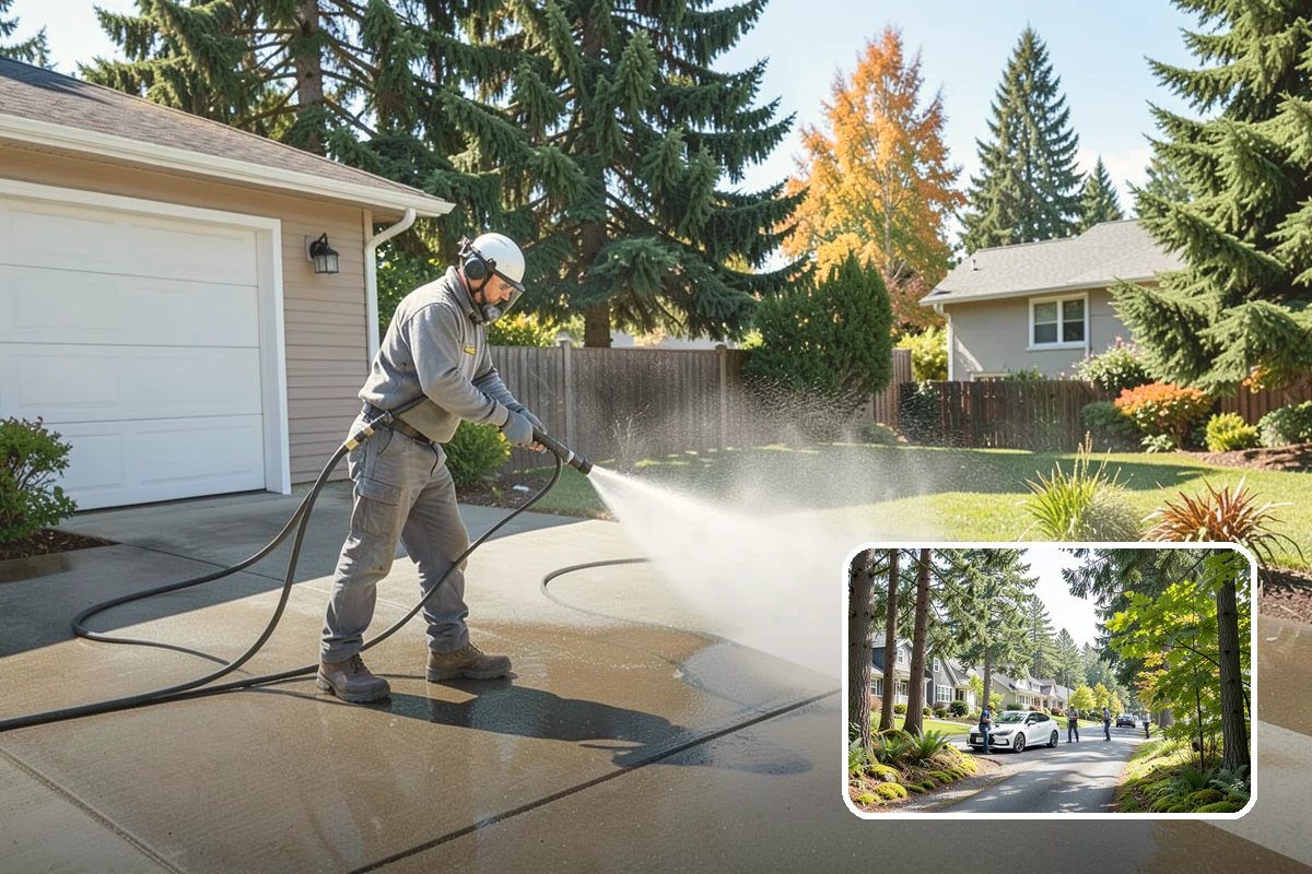 House Mildew Removal in Normandy Park, King County, WA - Kills mildew at the source, not just the surface