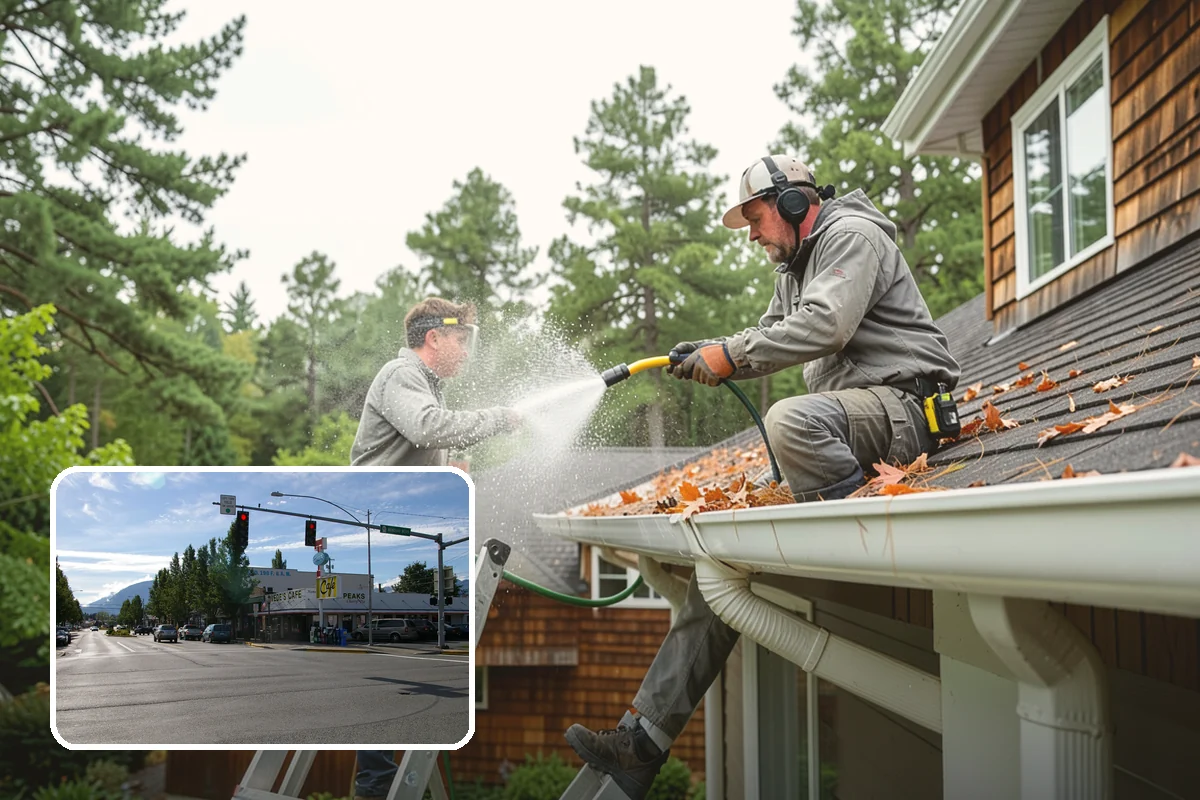 House Mildew Removal in North Bend, King County, WA - Kills mildew at the source, not just the surface
