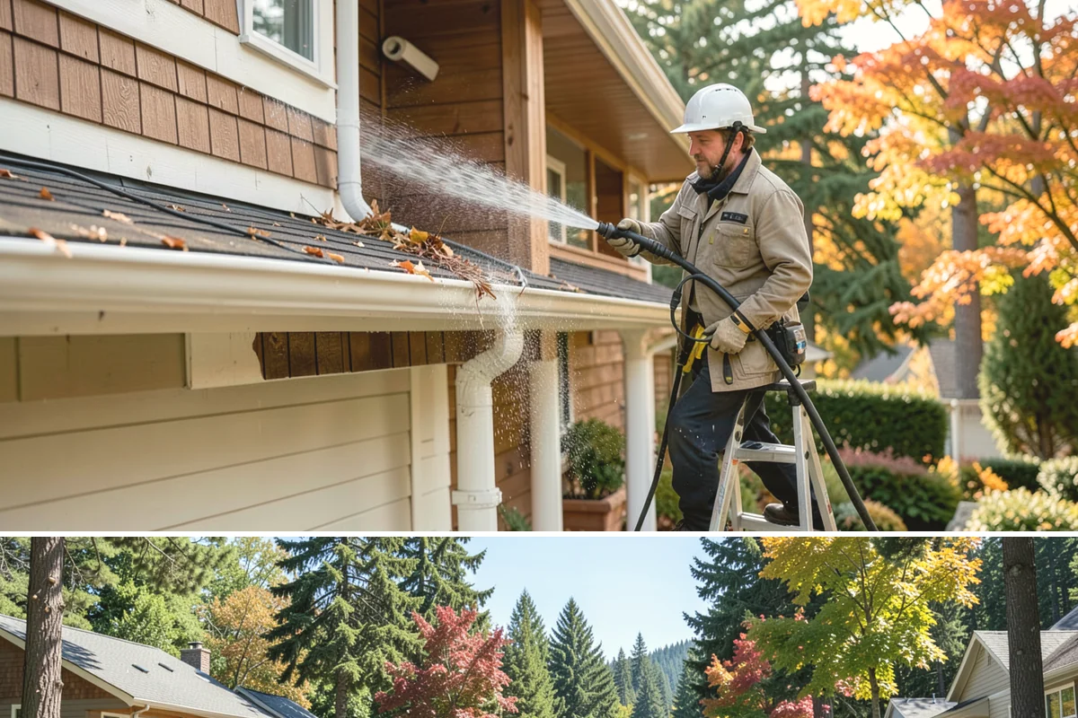 House Mildew Removal in Orting, Pierce County, WA - Treat during dry summer days so the solution can dwell and dry before renewed moisture feeds regrowth.