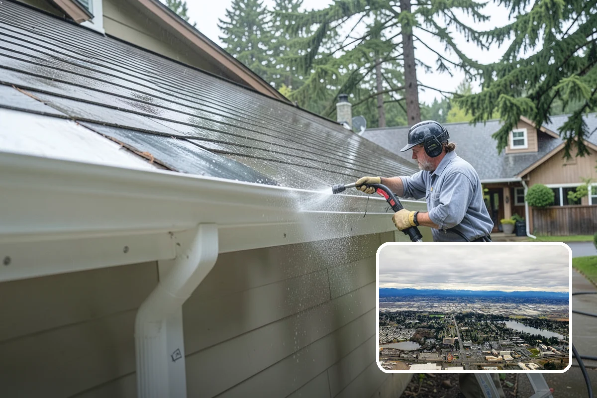 House Mildew Removal in SeaTac, King County, WA - Kills mildew at the source, not just the surface