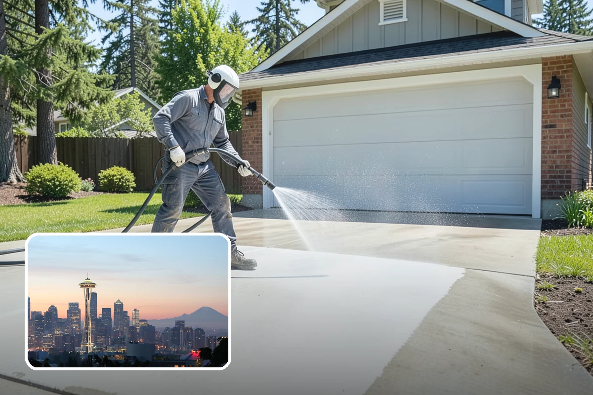 House Mildew Removal in Seattle, King County, WA - Kills mildew at the source, not just the surface