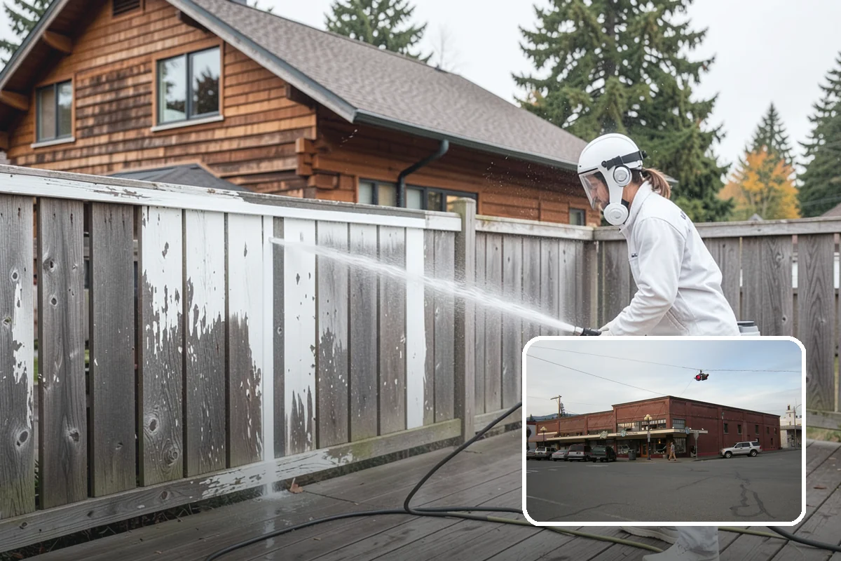 House Mildew Removal in Sedro-Woolley, Skagit County, WA - Kills mildew at the source, not just the surface