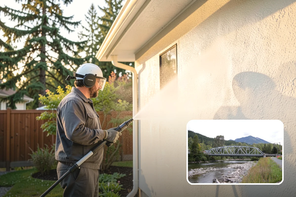 House Mildew Removal in Skykomish, King County, WA - Kills mildew at the source, not just the surface