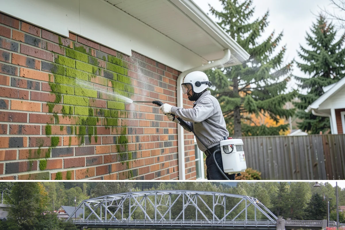House Mildew Removal in Skykomish, King County, WA - Treat during dry summer days so the solution can dwell and dry before renewed moisture feeds regrowth.