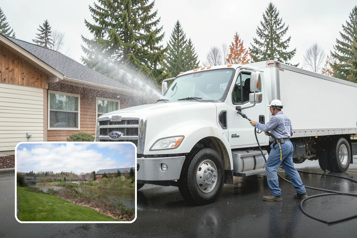 House Mildew Removal in Tukwila, King County, WA - Kills mildew at the source, not just the surface