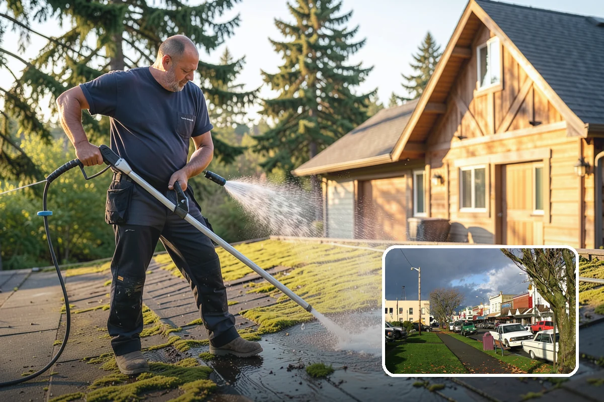 House Mold Removal in Arlington, Snohomish County, WA - Kills embedded mold rather than spreading spores