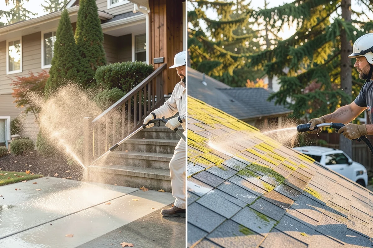 House Mold Removal in Auburn, King County, WA - Pinpoint the mold colonies on damp elevations