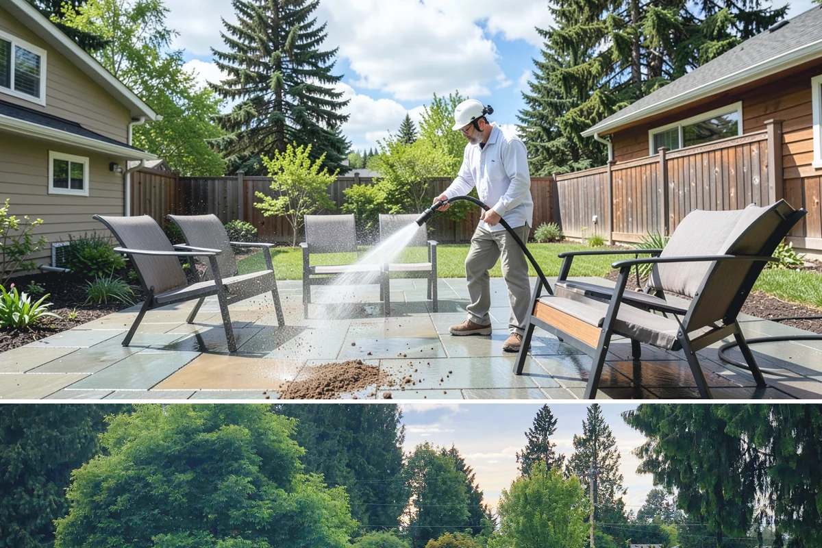 House Mold Removal in Bonney Lake, Pierce County, WA - Treat in the dry summer months so the solution can fully neutralize the mold before wet conditions return.