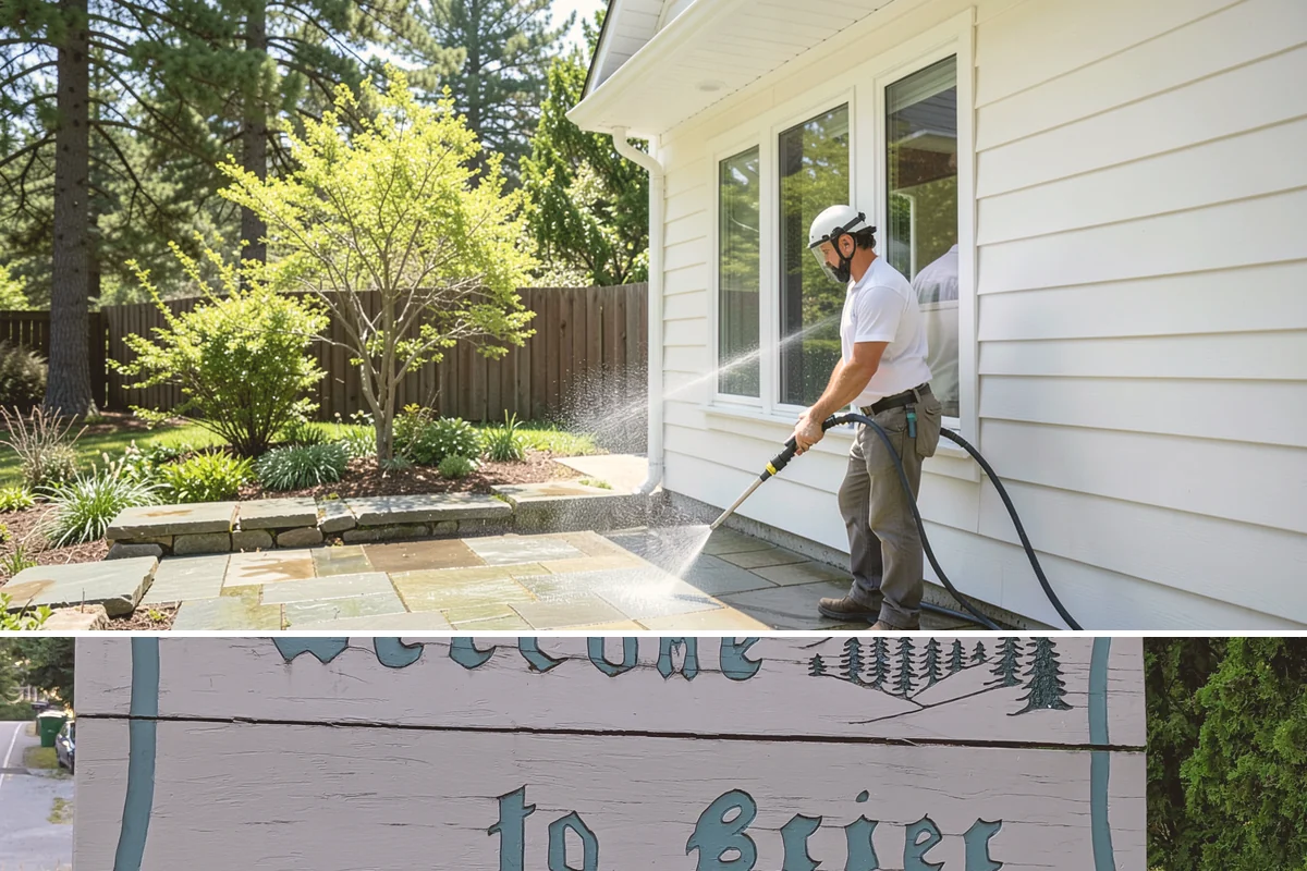 House Mold Removal in Brier, Snohomish County, WA - Treat in the dry summer months so the solution can fully neutralize the mold before wet conditions return.
