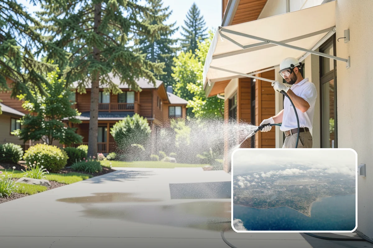 House Mold Removal in Burien, King County, WA - Kills embedded mold rather than spreading spores