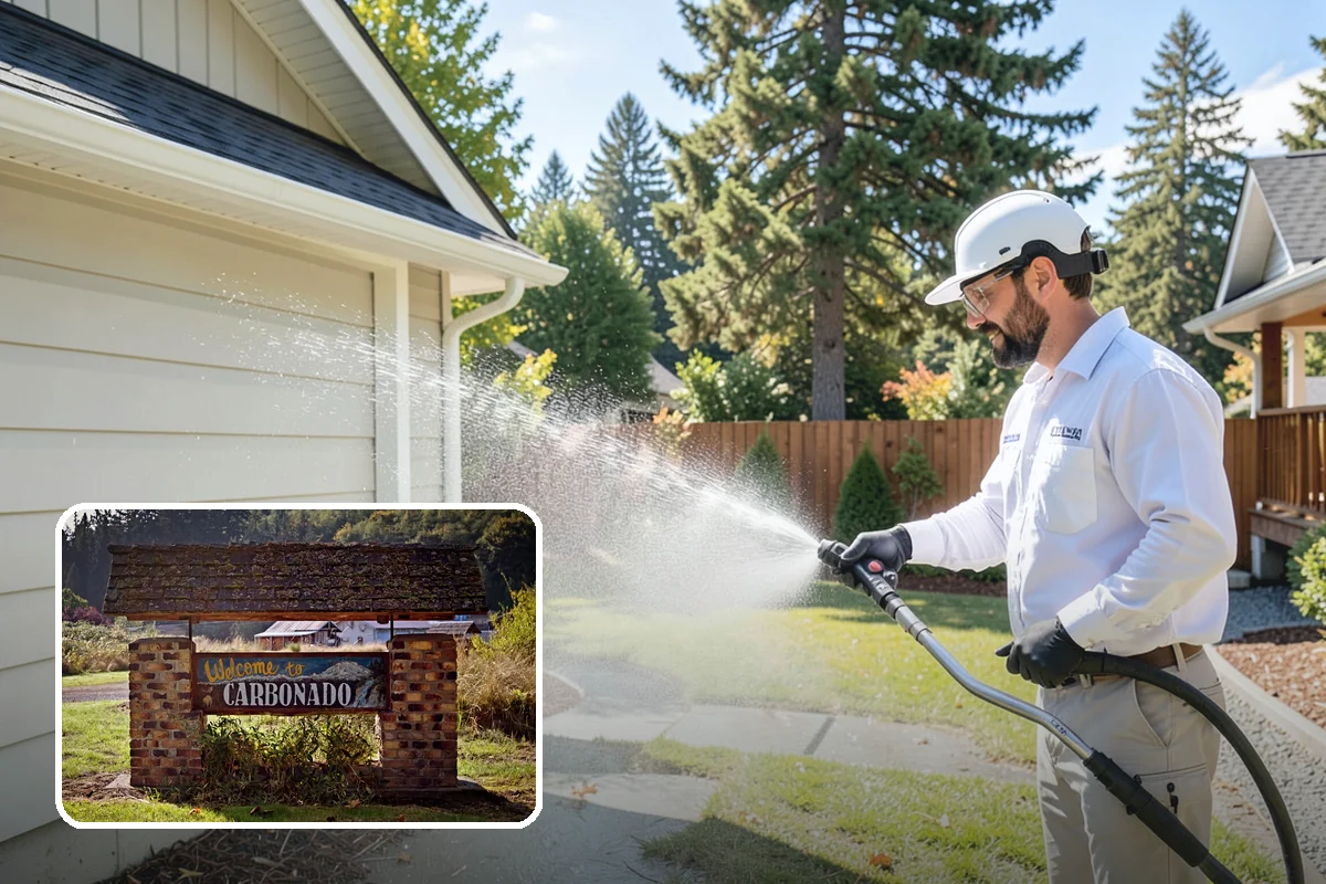 House Mold Removal in Carbonado, Pierce County, WA - Kills embedded mold rather than spreading spores