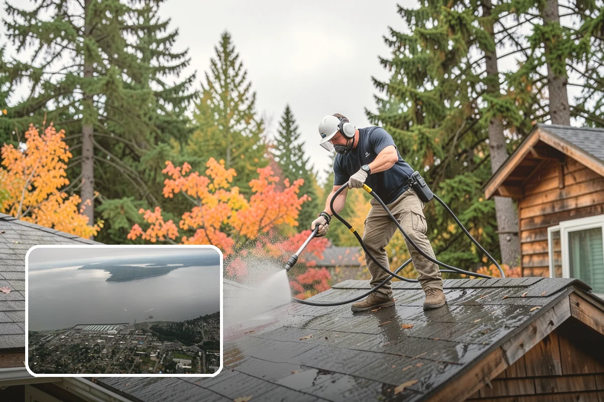 House Mold Removal in Des Moines, King County, WA - Kills embedded mold rather than spreading spores