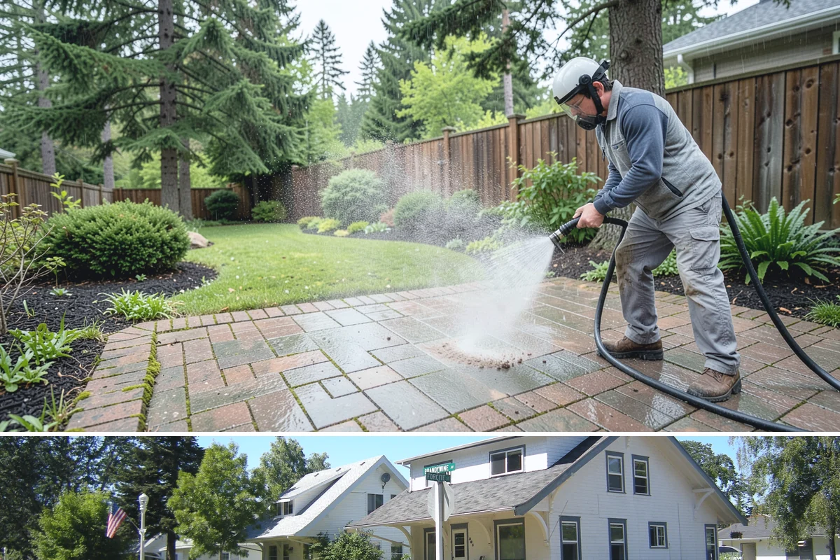 House Mold Removal in DuPont, Pierce County, WA - Treat in the dry summer months so the solution can fully neutralize the mold before wet conditions return.