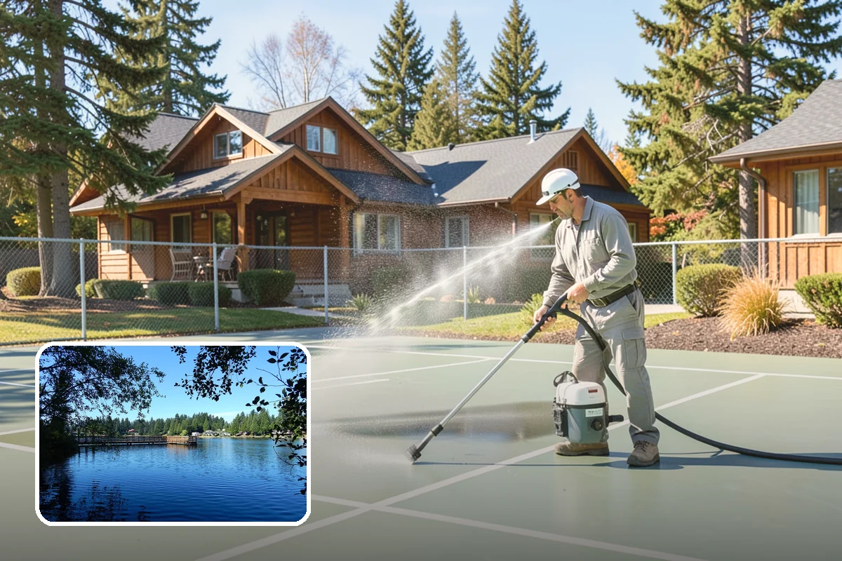 House Mold Removal in Federal Way, King County, WA - Kills embedded mold rather than spreading spores