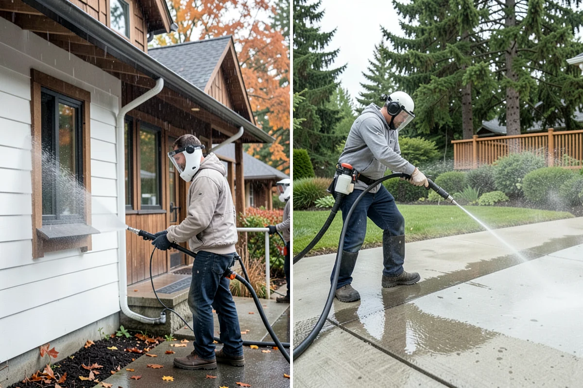 House Mold Removal in Federal Way, King County, WA - Pinpoint the mold colonies on damp elevations
