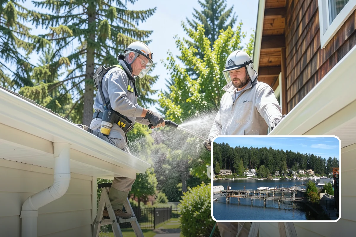 House Mold Removal in Gig Harbor, Pierce County, WA - Kills embedded mold rather than spreading spores