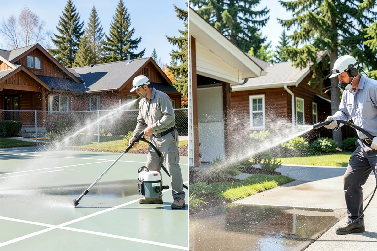 House Mold Removal in Gig Harbor, Pierce County, WA - Pinpoint the mold colonies on damp elevations