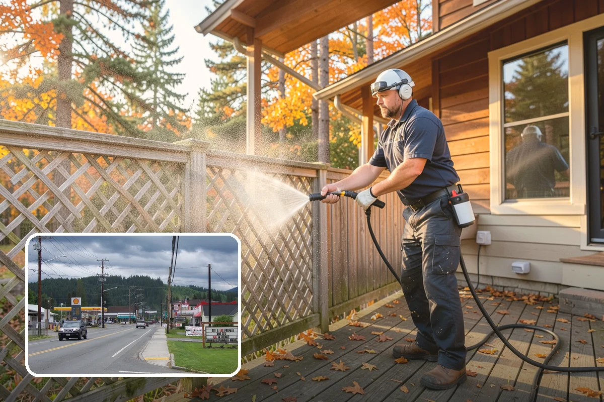 House Mold Removal in Granite Falls, Snohomish County, WA - Kills embedded mold rather than spreading spores