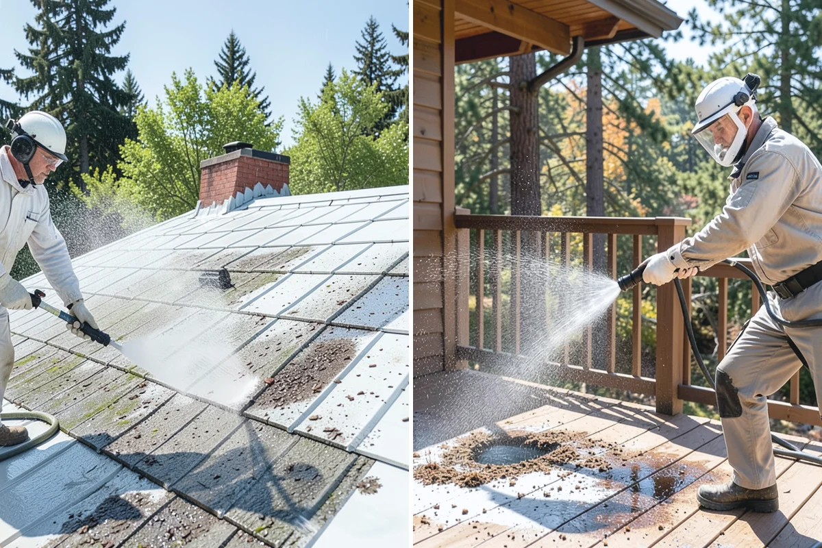House Mold Removal in Granite Falls, Snohomish County, WA - Pinpoint the mold colonies on damp elevations