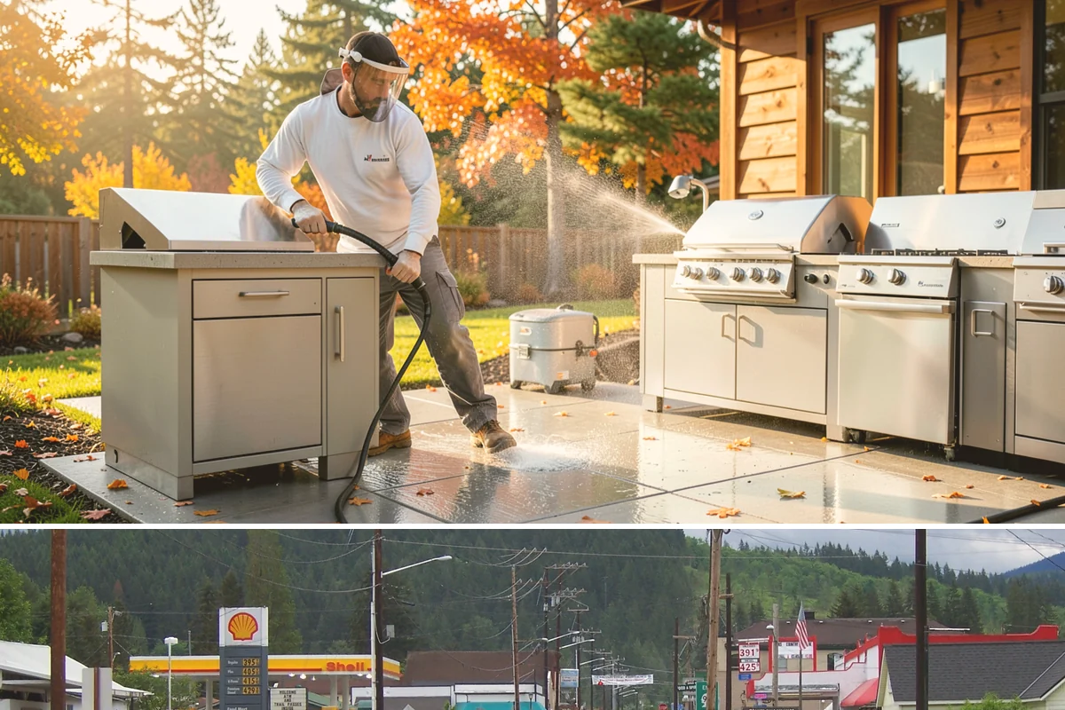 House Mold Removal in Granite Falls, Snohomish County, WA - Treat in the dry summer months so the solution can fully neutralize the mold before wet conditions return.