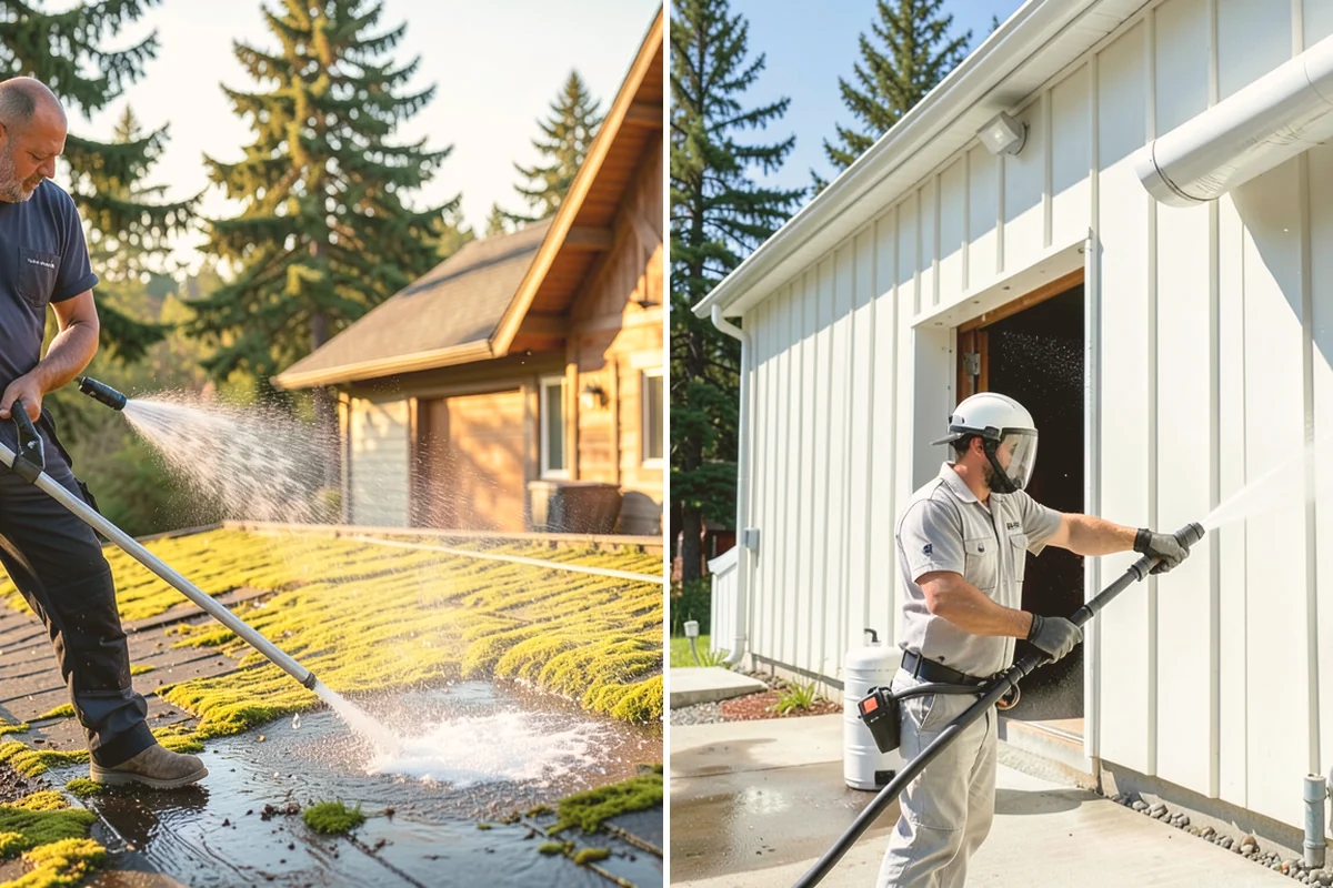 House Mold Removal in Index, Snohomish County, WA - Pinpoint the mold colonies on damp elevations