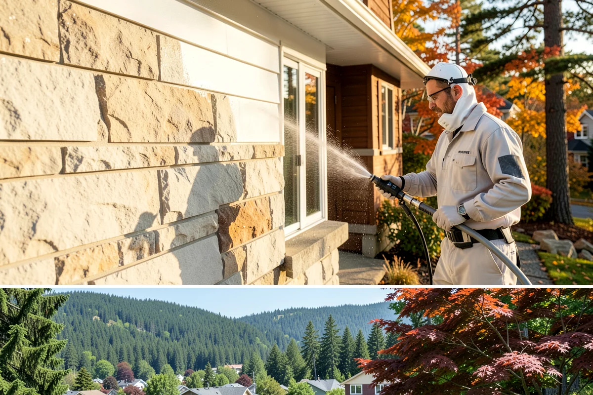 House Mold Removal in Index, Snohomish County, WA - Treat in the dry summer months so the solution can fully neutralize the mold before wet conditions return.