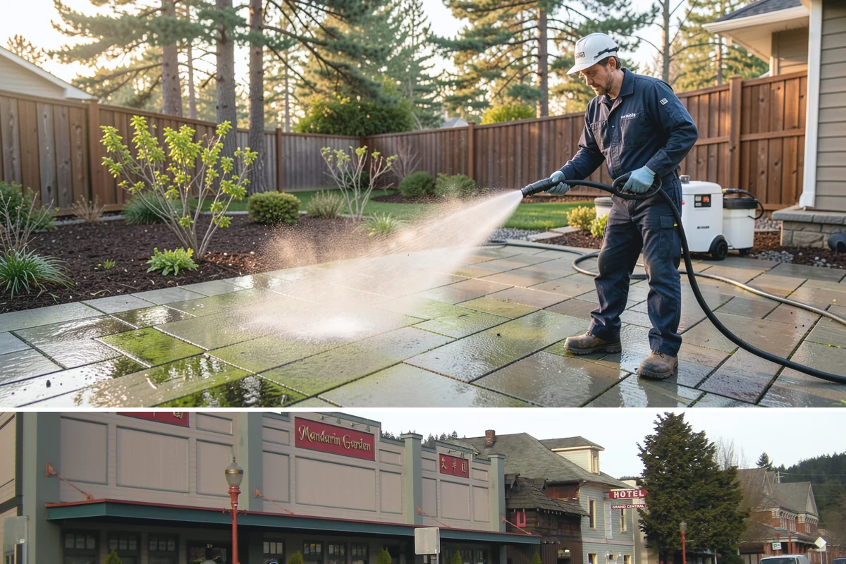 House Mold Removal in Issaquah, King County, WA - Treat in the dry summer months so the solution can fully neutralize the mold before wet conditions return.