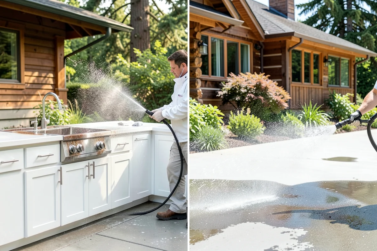 House Mold Removal in Kenmore, King County, WA - Pinpoint the mold colonies on damp elevations