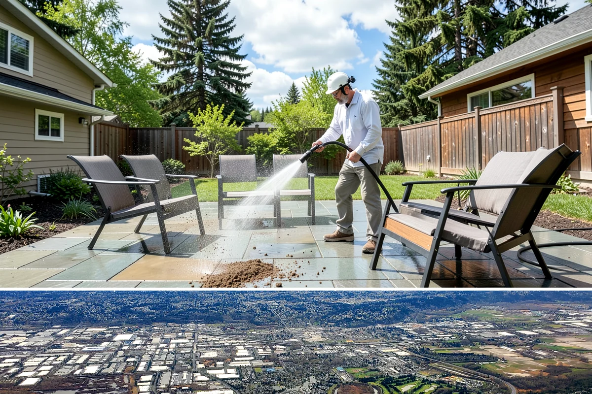 House Mold Removal in Kent, King County, WA - Treat in the dry summer months so the solution can fully neutralize the mold before wet conditions return.