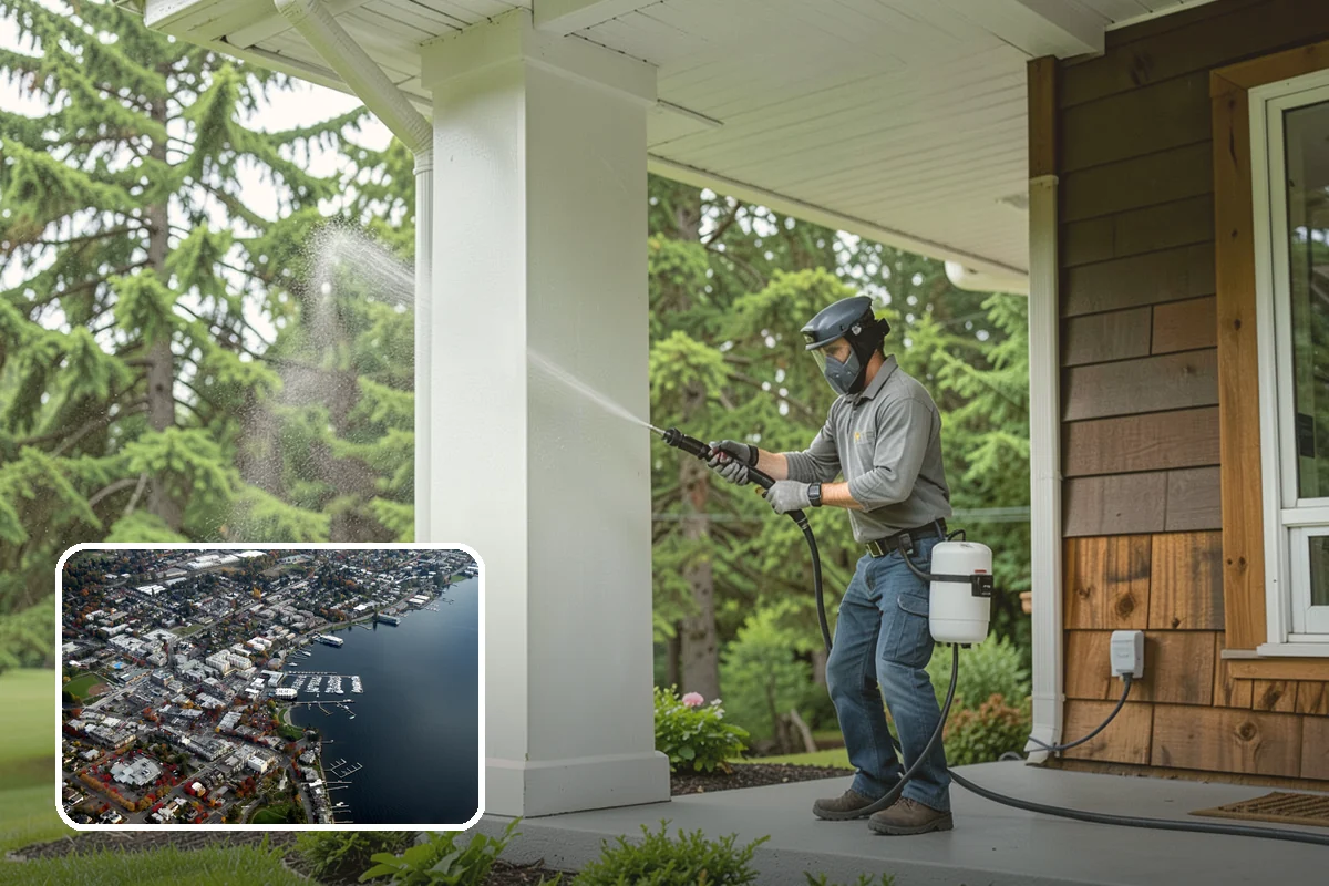 House Mold Removal in Kirkland, King County, WA - Kills embedded mold rather than spreading spores