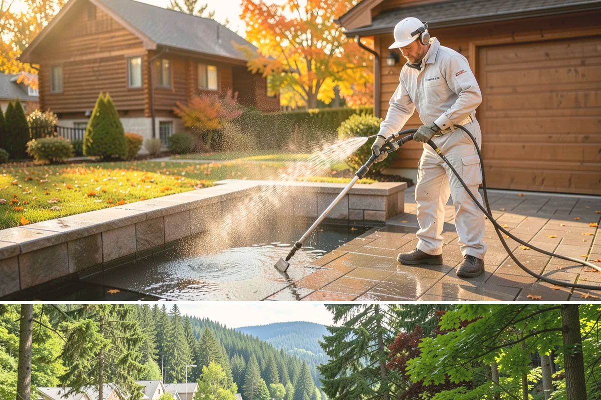 House Mold Removal in Lake Forest Park, King County, WA - Treat in the dry summer months so the solution can fully neutralize the mold before wet conditions return.